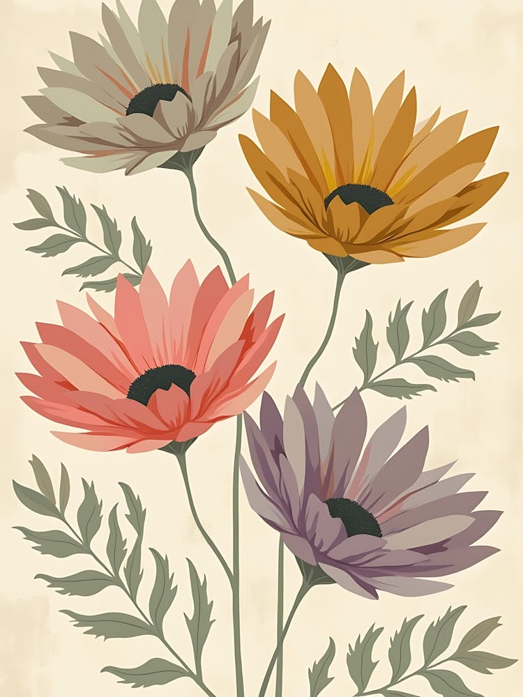 Dreamy Pastel Blooms