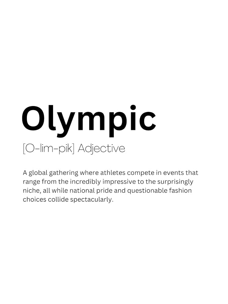Olympic Definition Meaning