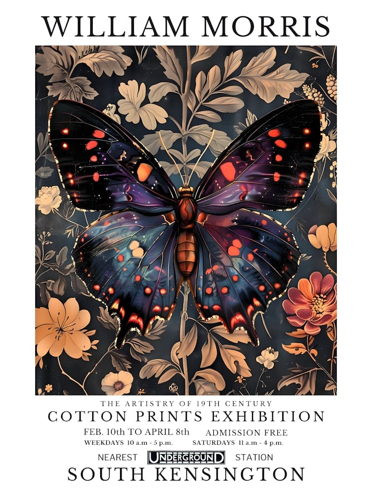 William Morris - Cotton Prints Exhibition 3