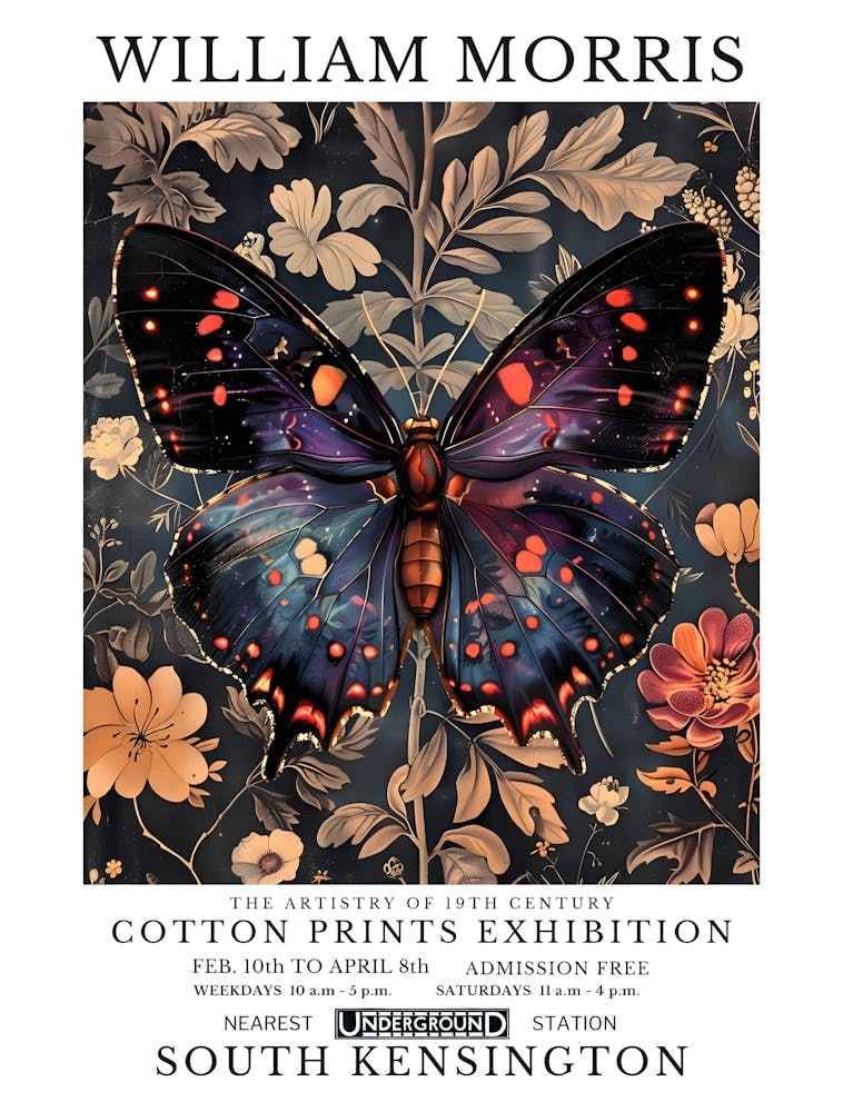 William Morris - Cotton Prints Exhibition 3