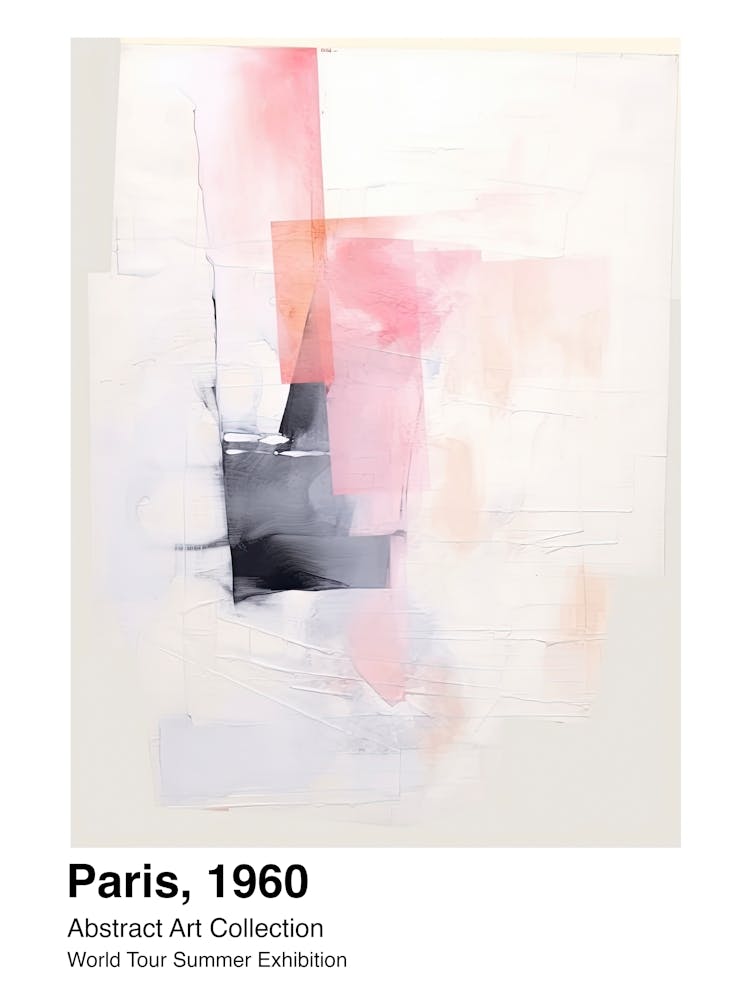 World Tour Exhibition, Abstract Art, Paris, 1960 3