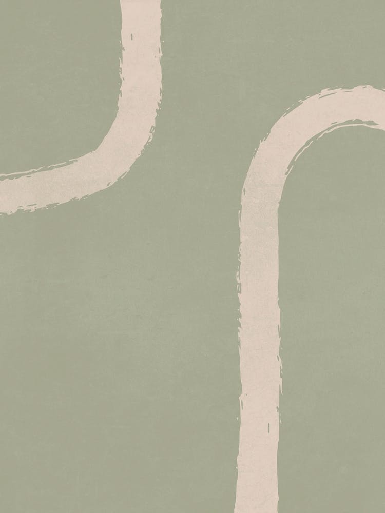 Coup De Pinceau Abstrait 1 Dans Le Feuillage