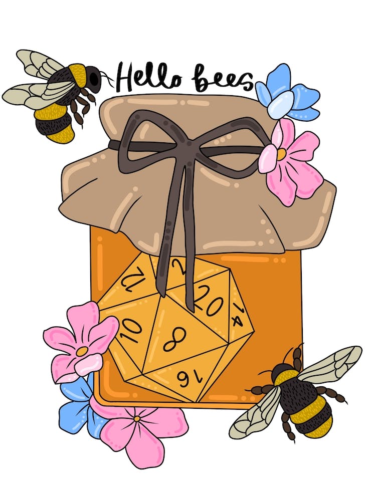 Hello bees dungeons and dragons