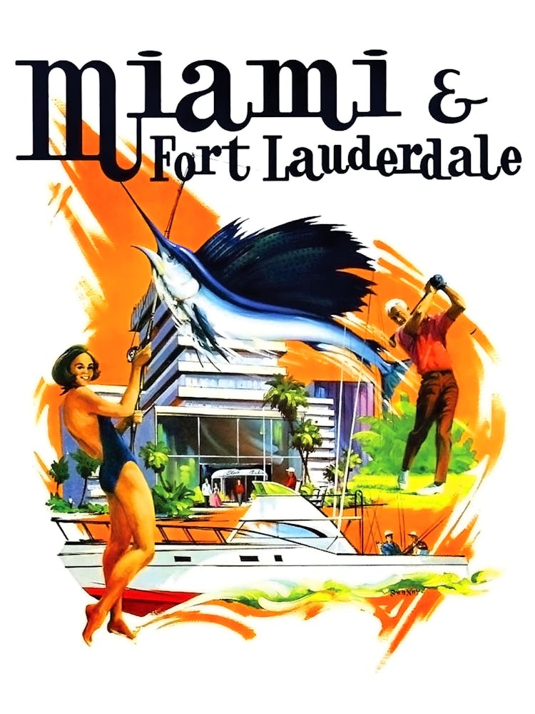 Miami And For Laurdale, Collage Of Tourist Attractions