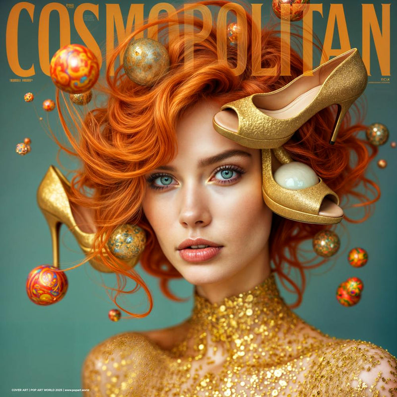 COSMOS MODEL | COVER ART | POP ART WORLD 2025