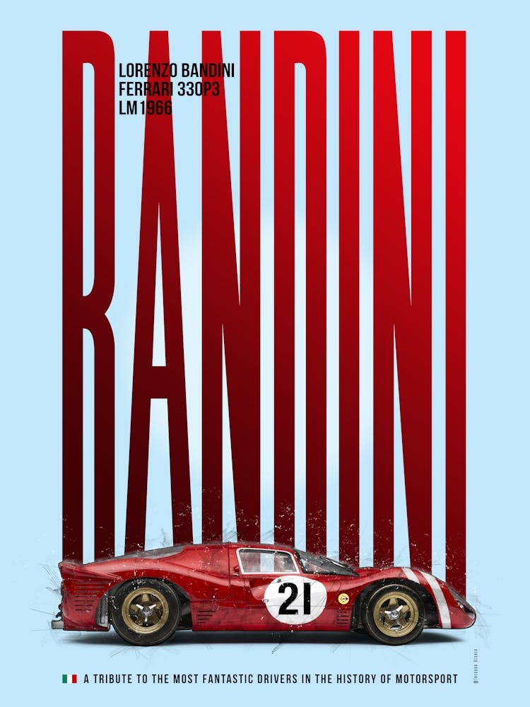 Lorenzo Bandini Tribute, Ferrari 330P3