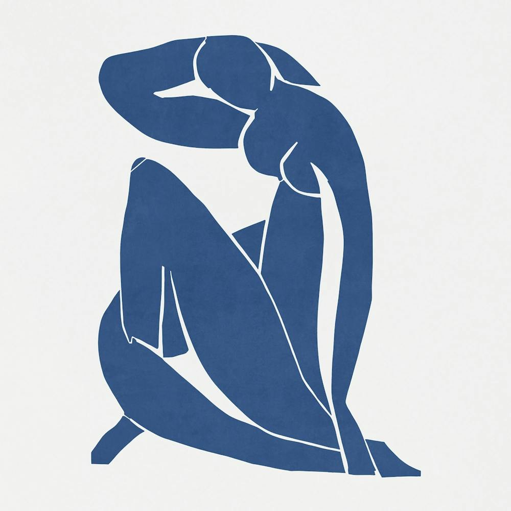 Blue Woman - Matisse