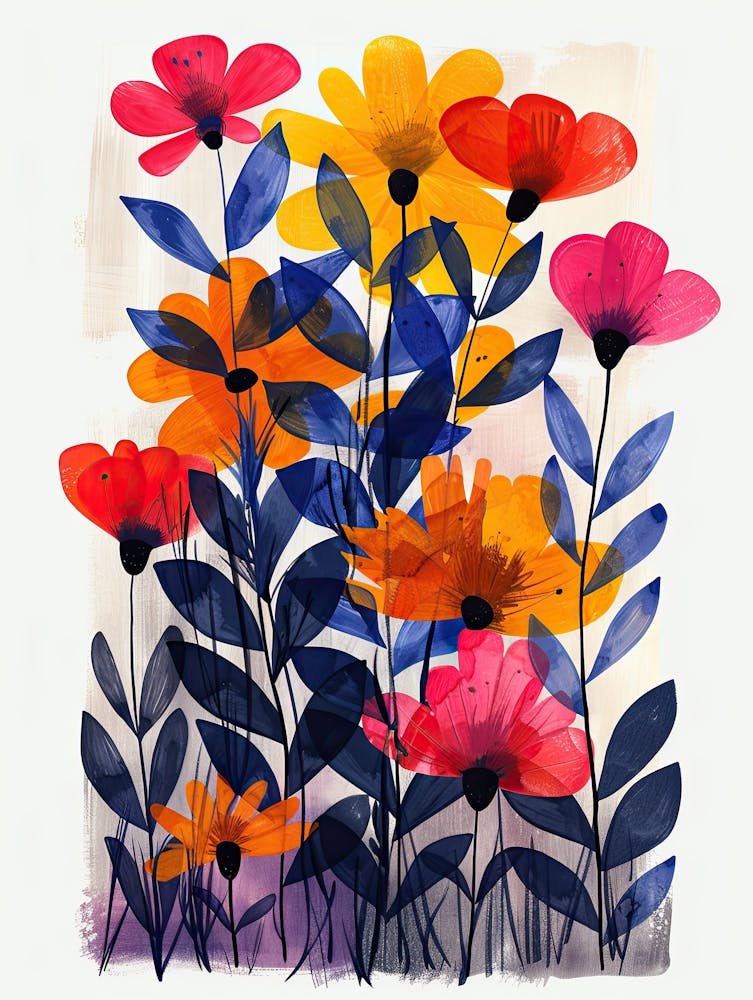 Geo Illusions Matisse Style