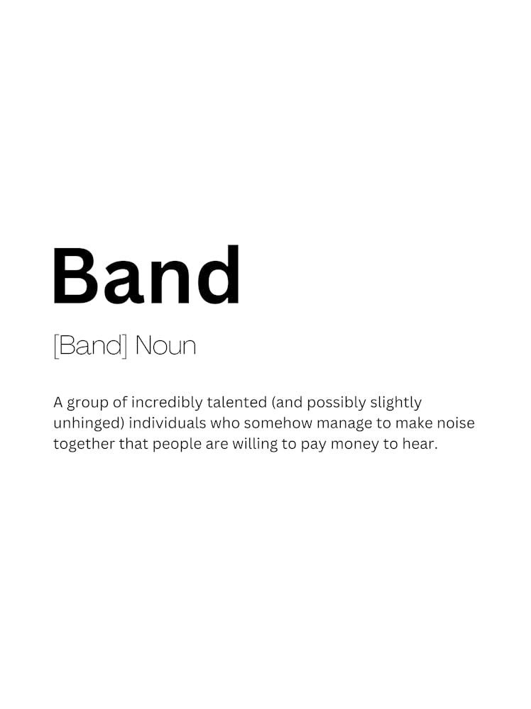Band Definition Meaning 1