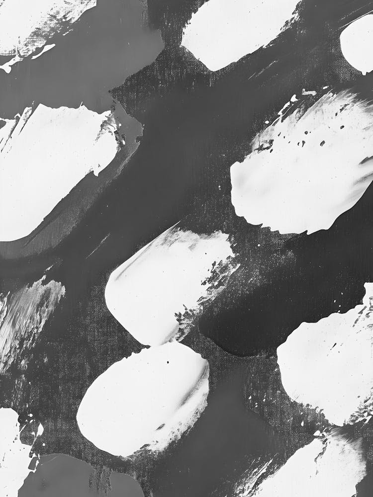 Black And White Painting 58