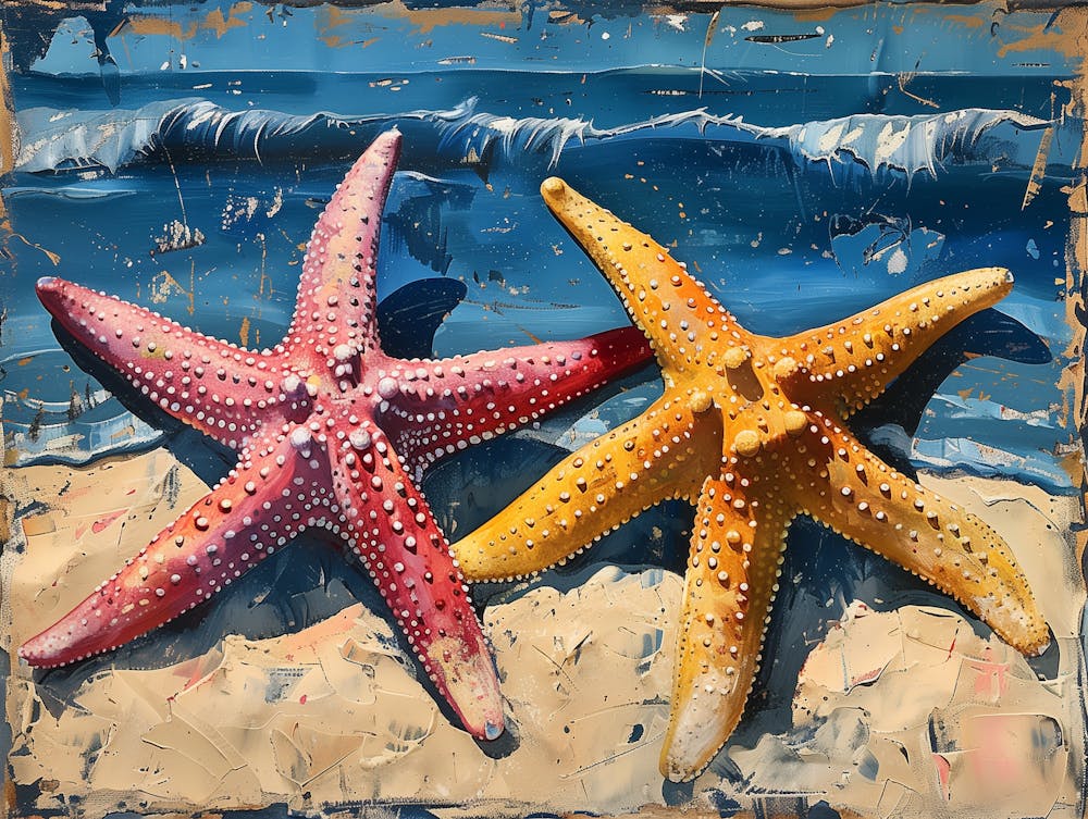 Starfish On The Beach