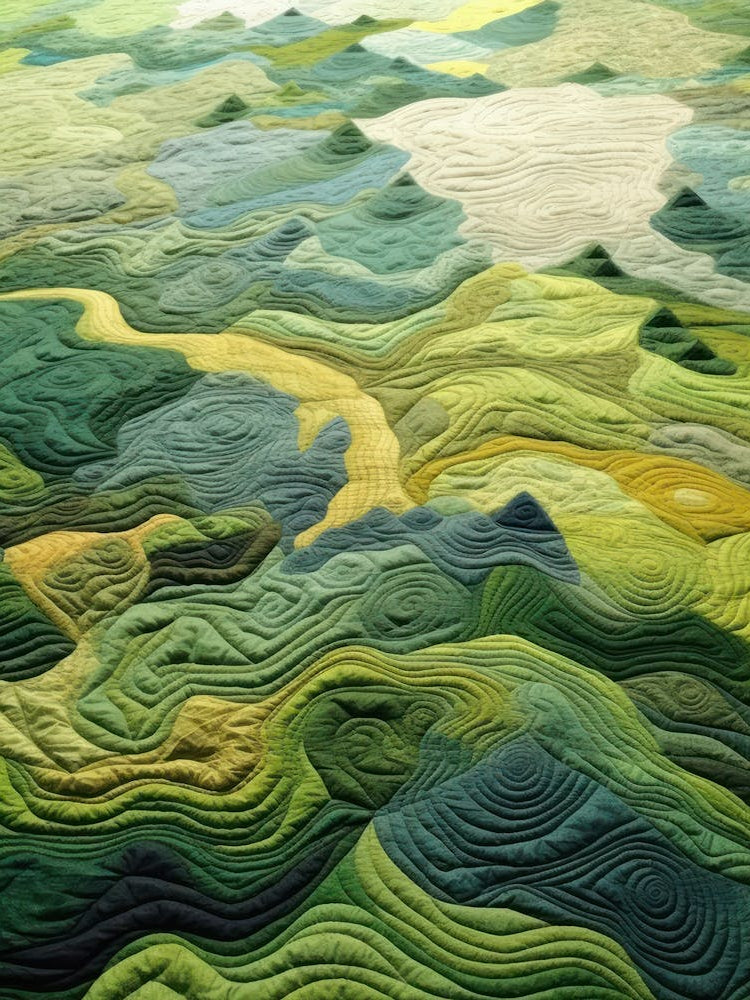 Quilted Landscape 1