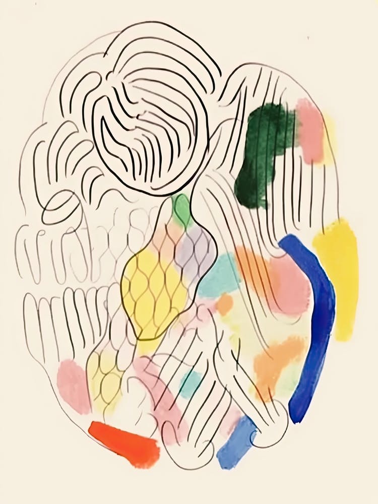 Enigma Line Art Abstract 1