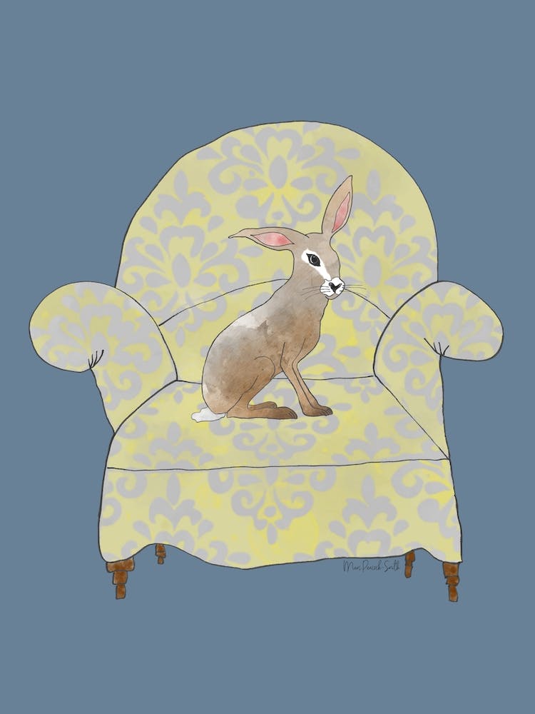 Hare On A Chair