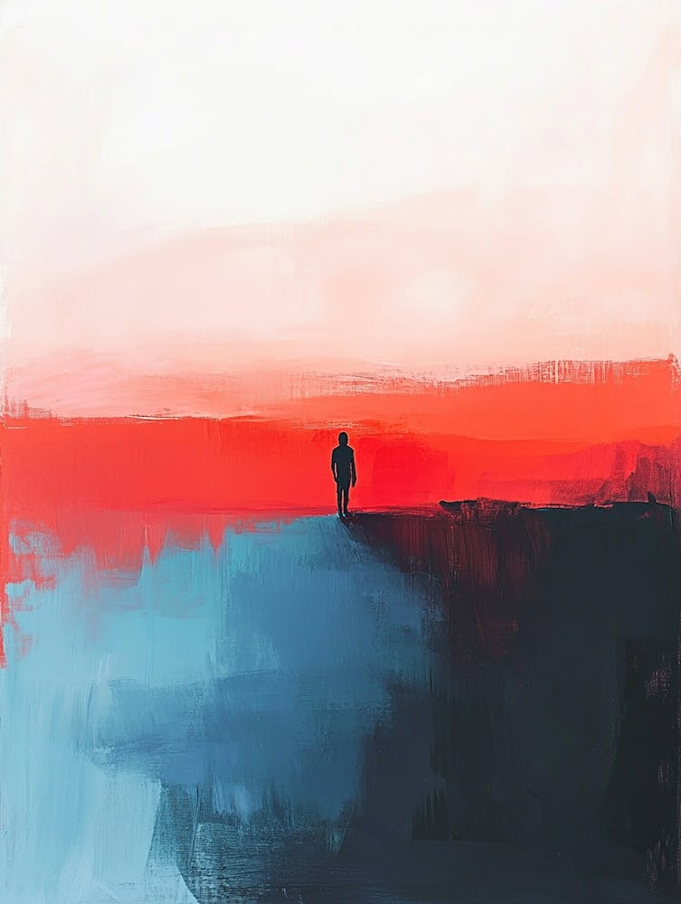 Man On A Hill