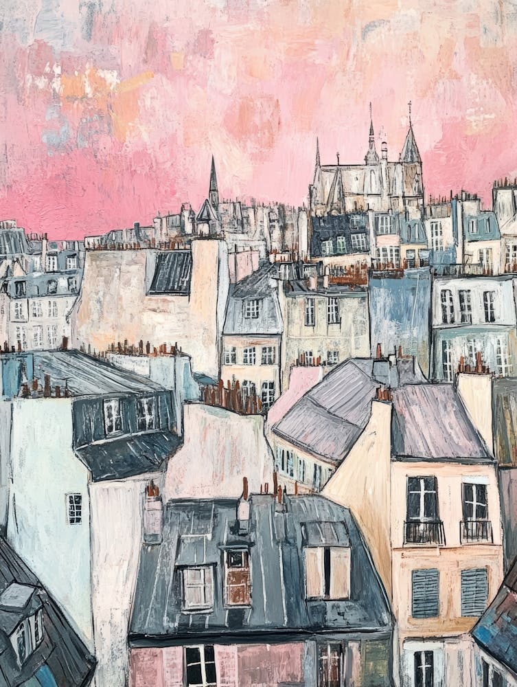 Paris At Sunset 3