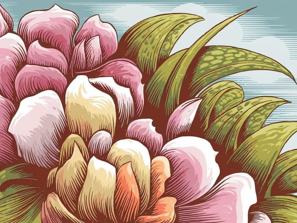 Exotic Waratah Bloom - Abstract Floral