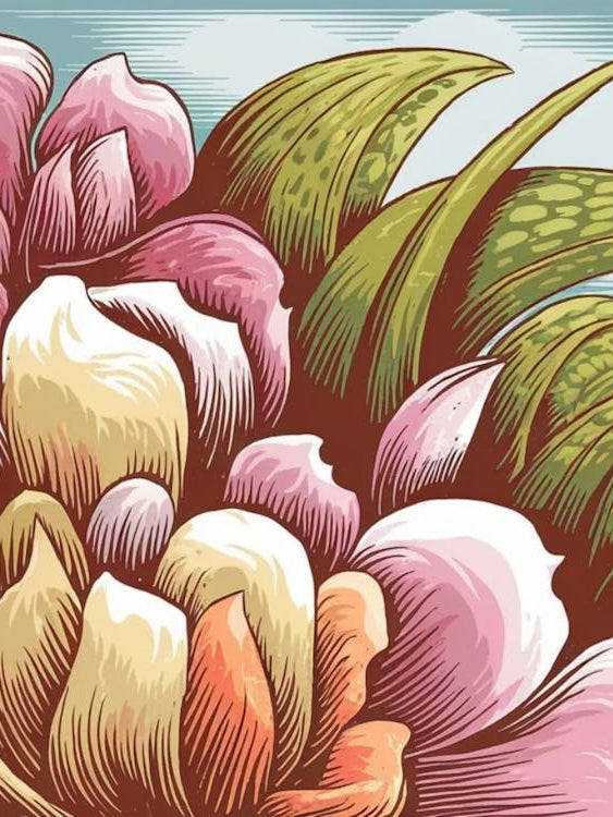 Exotic Waratah Bloom - Abstract Floral