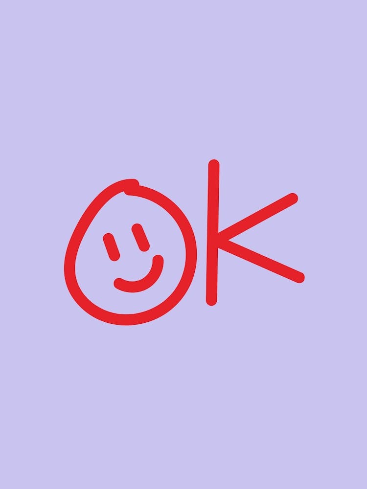 Ok Smiley Poster 3