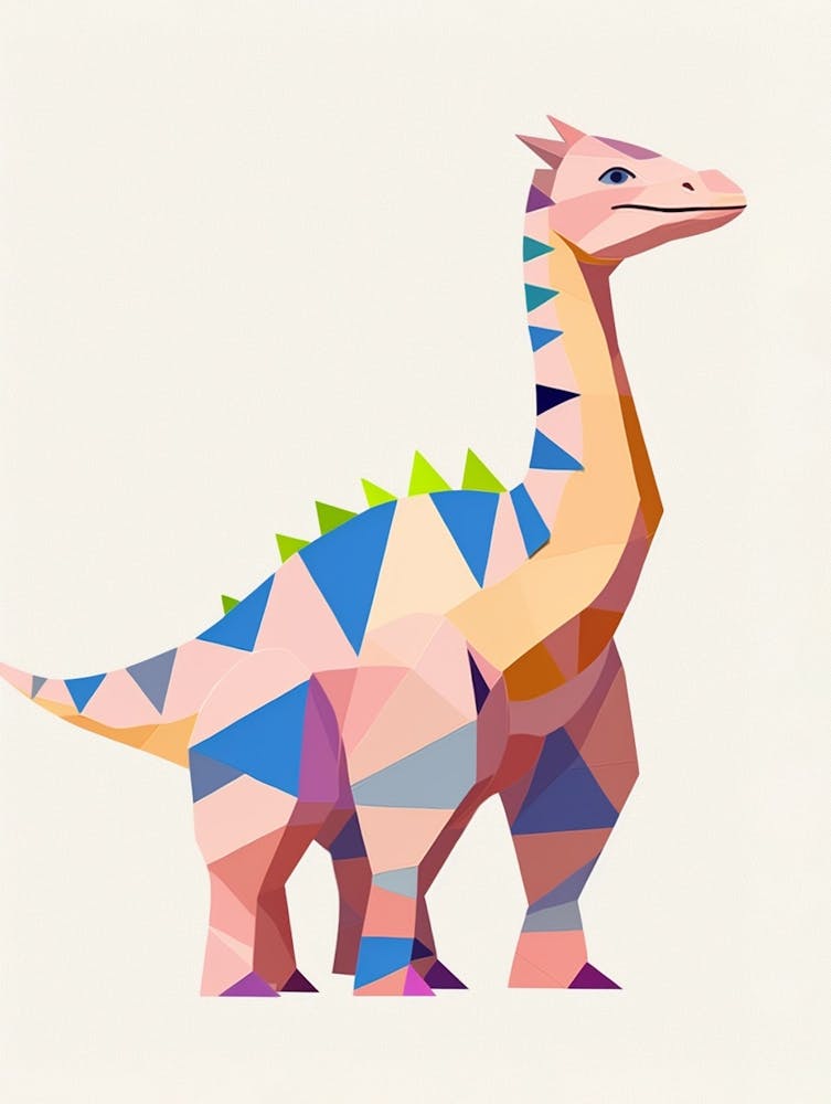 Nursery Dinosaur Art Avaceratops 2