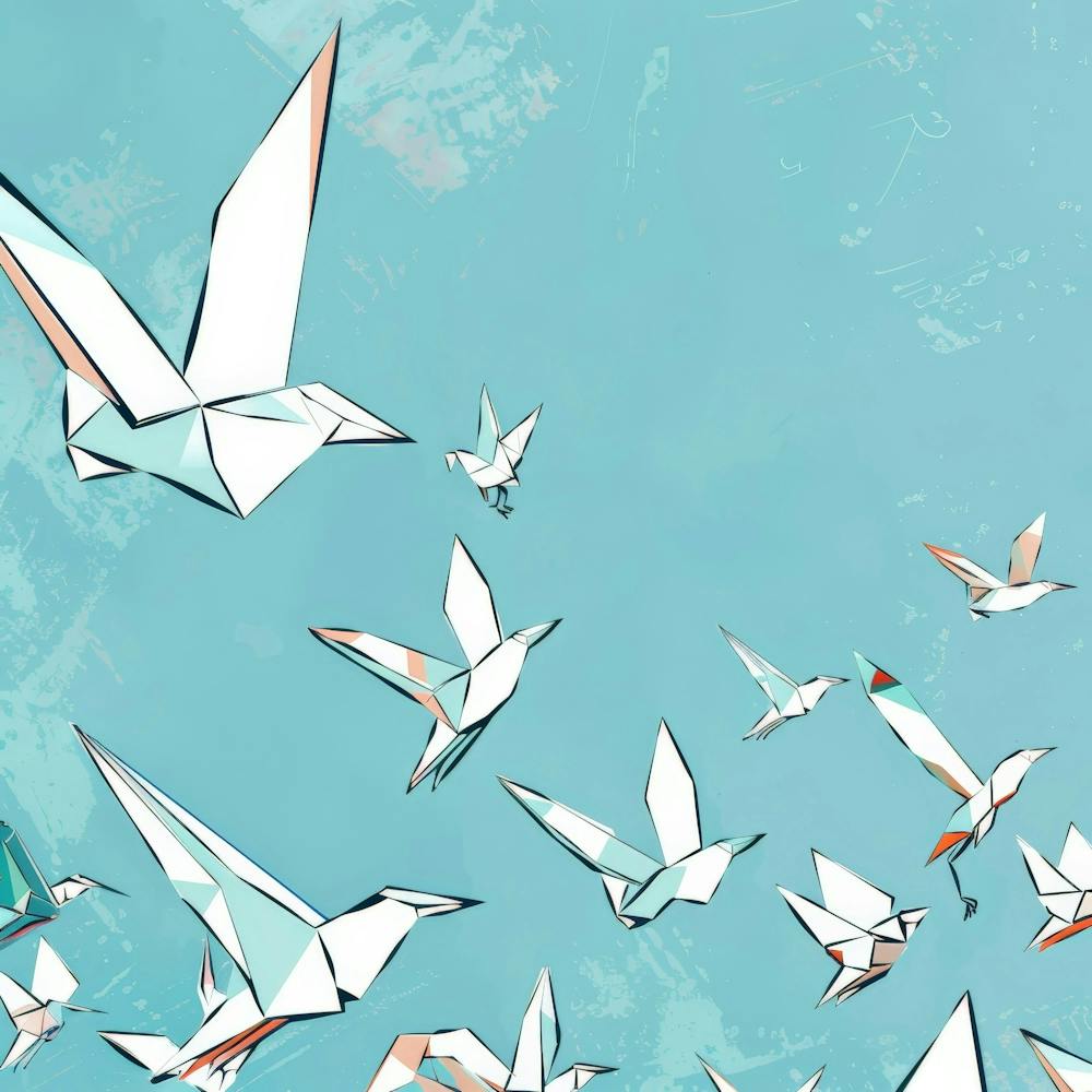 Origami Birds 12