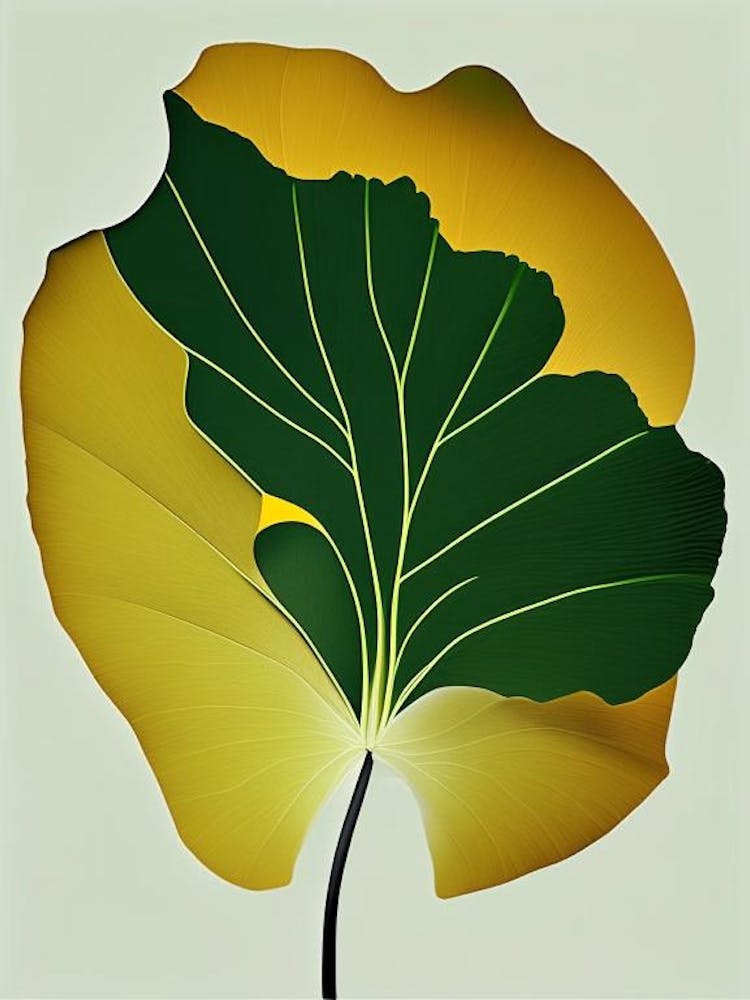 Ginkgo Leaf Vibrant Inspired 2
