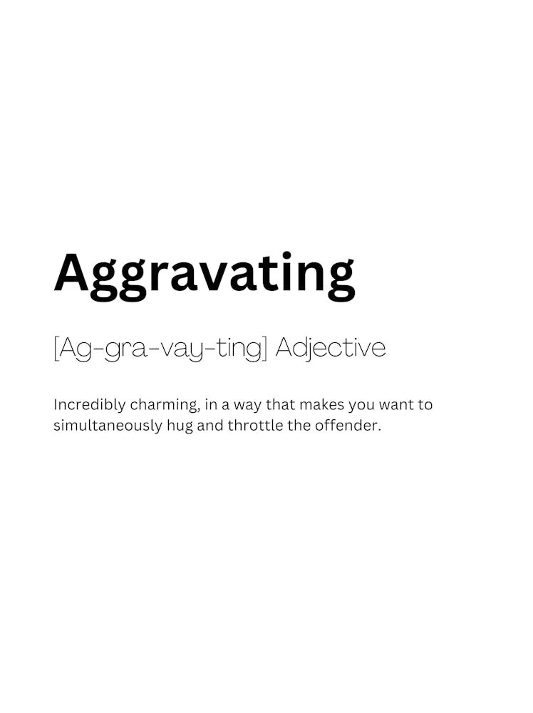 Aggravating Definition Meaning