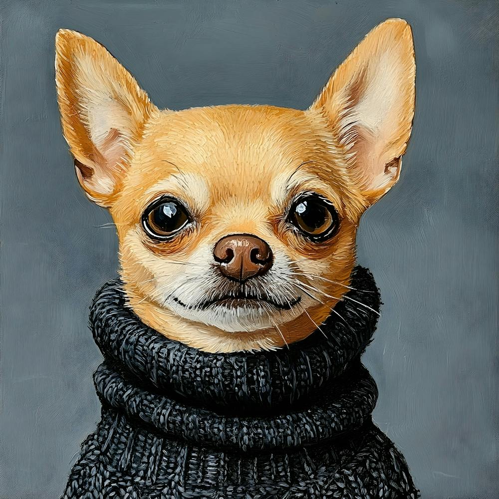 Chihuahua In Sweater 10