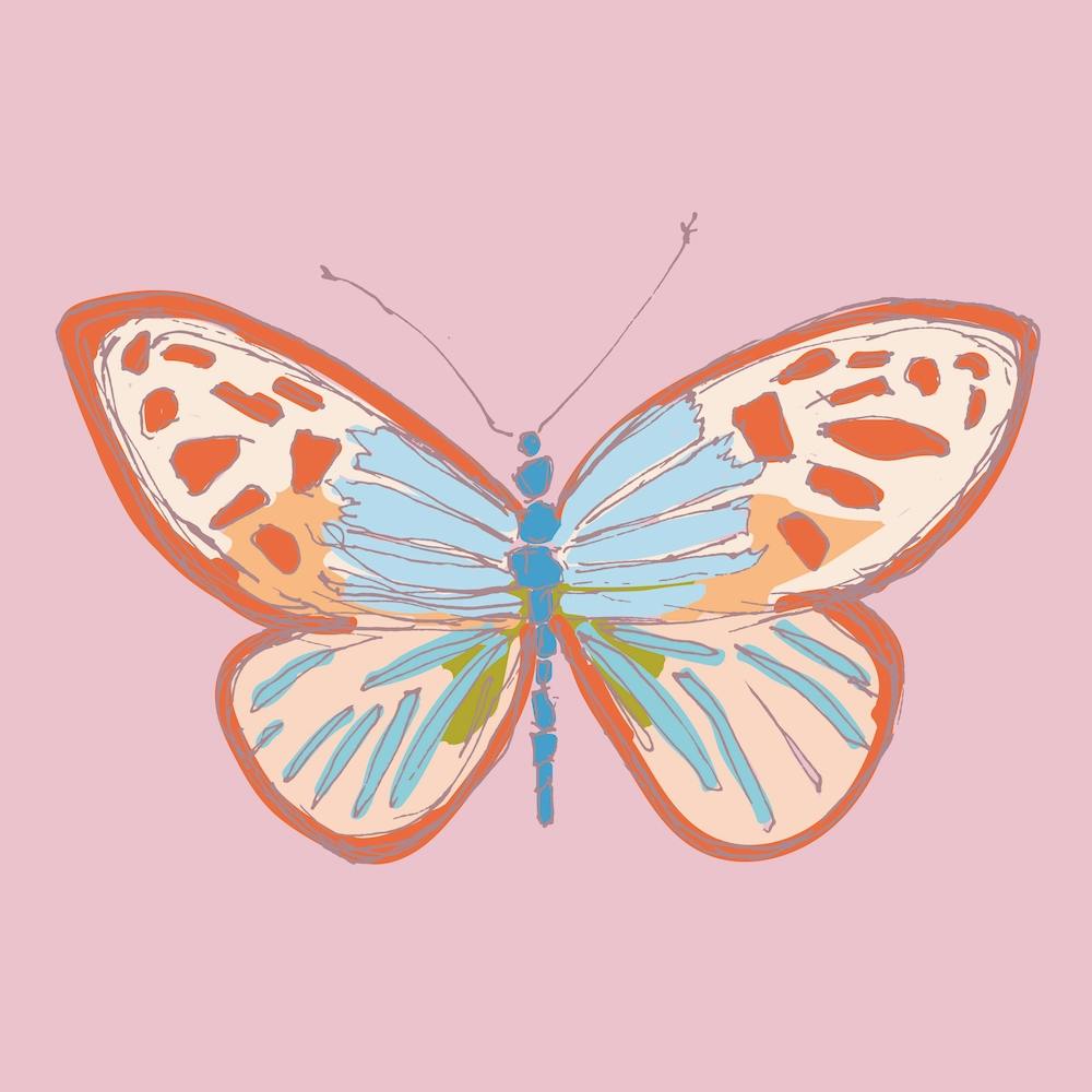 Butterfly Maui Square