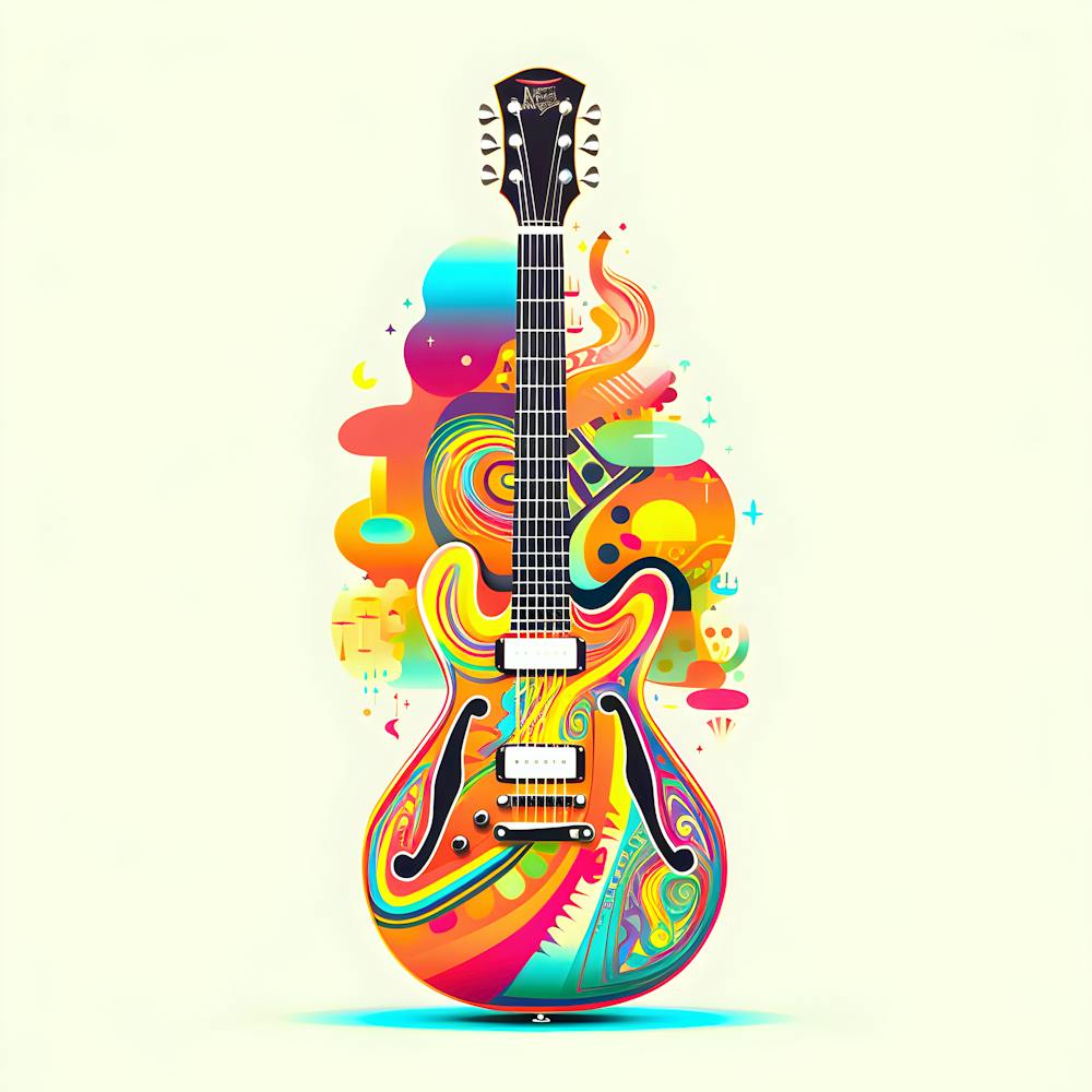 Abstract Guitar