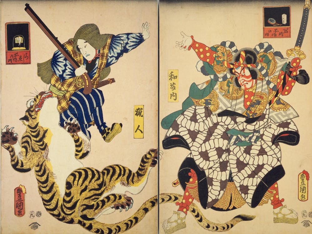 From The Picture Album Toyokuni Nishiki E Shu‎ (1857) By Utagawa Kunisada