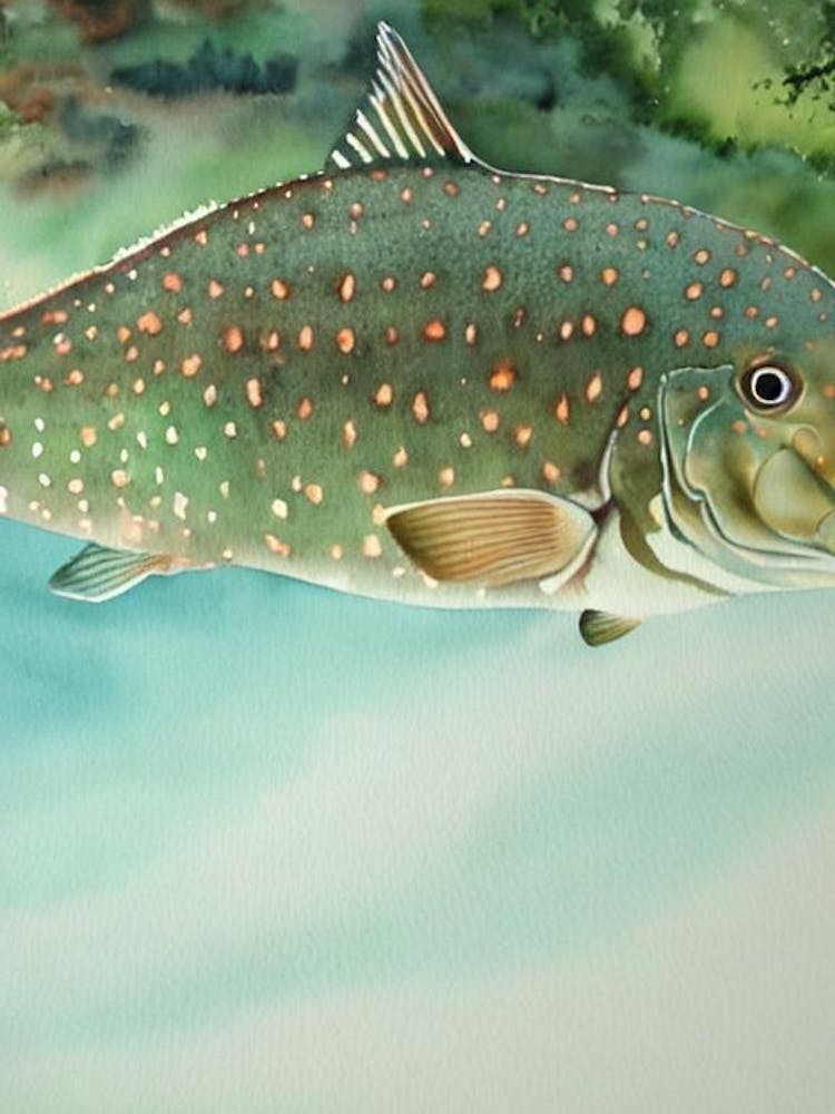 Goliath Grouper II Storybook Watercolour