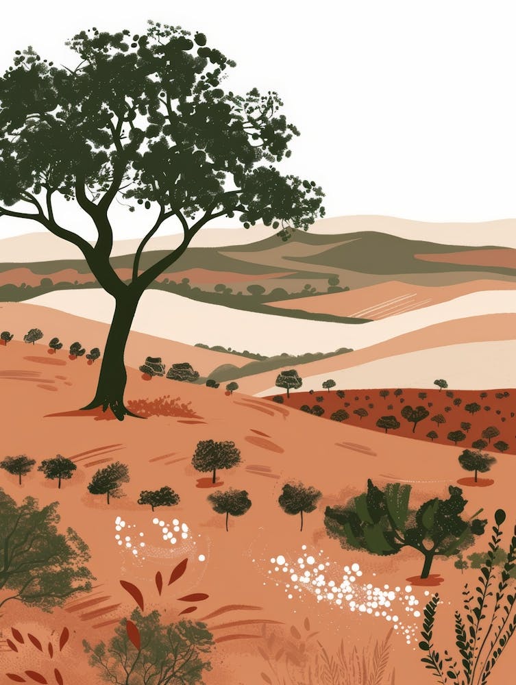 Landscape With Tree 1