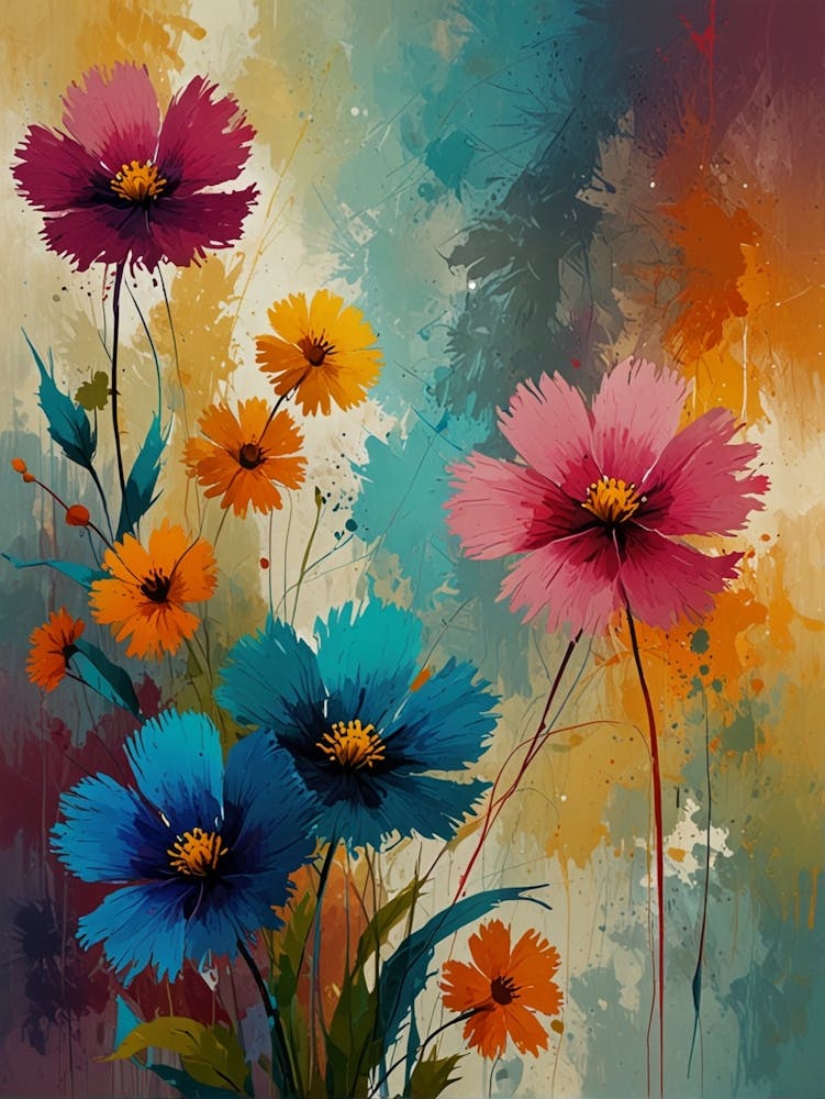 Peinture de Fleurs