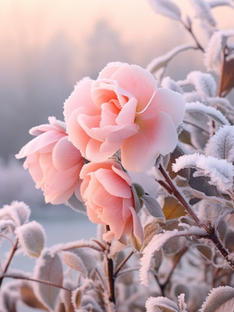 Frosty Botanical Camellia 5