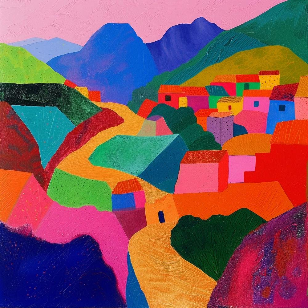 Abstract Travel Collection Peru 2