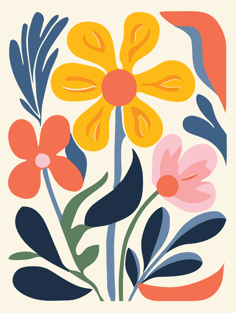 Flowers In A Frame