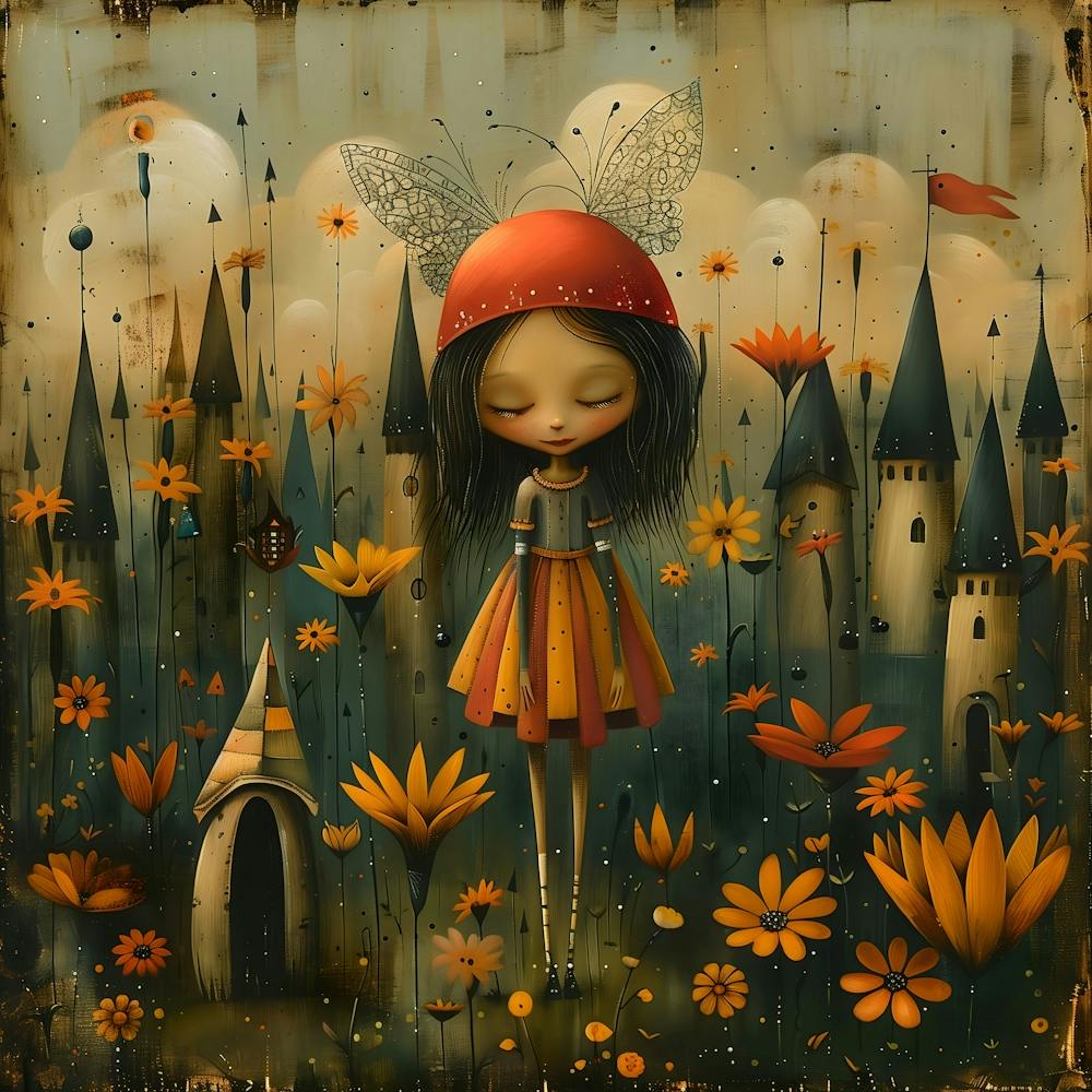 Fairy, Naïf, Whimsical, Folk, Minimalistic