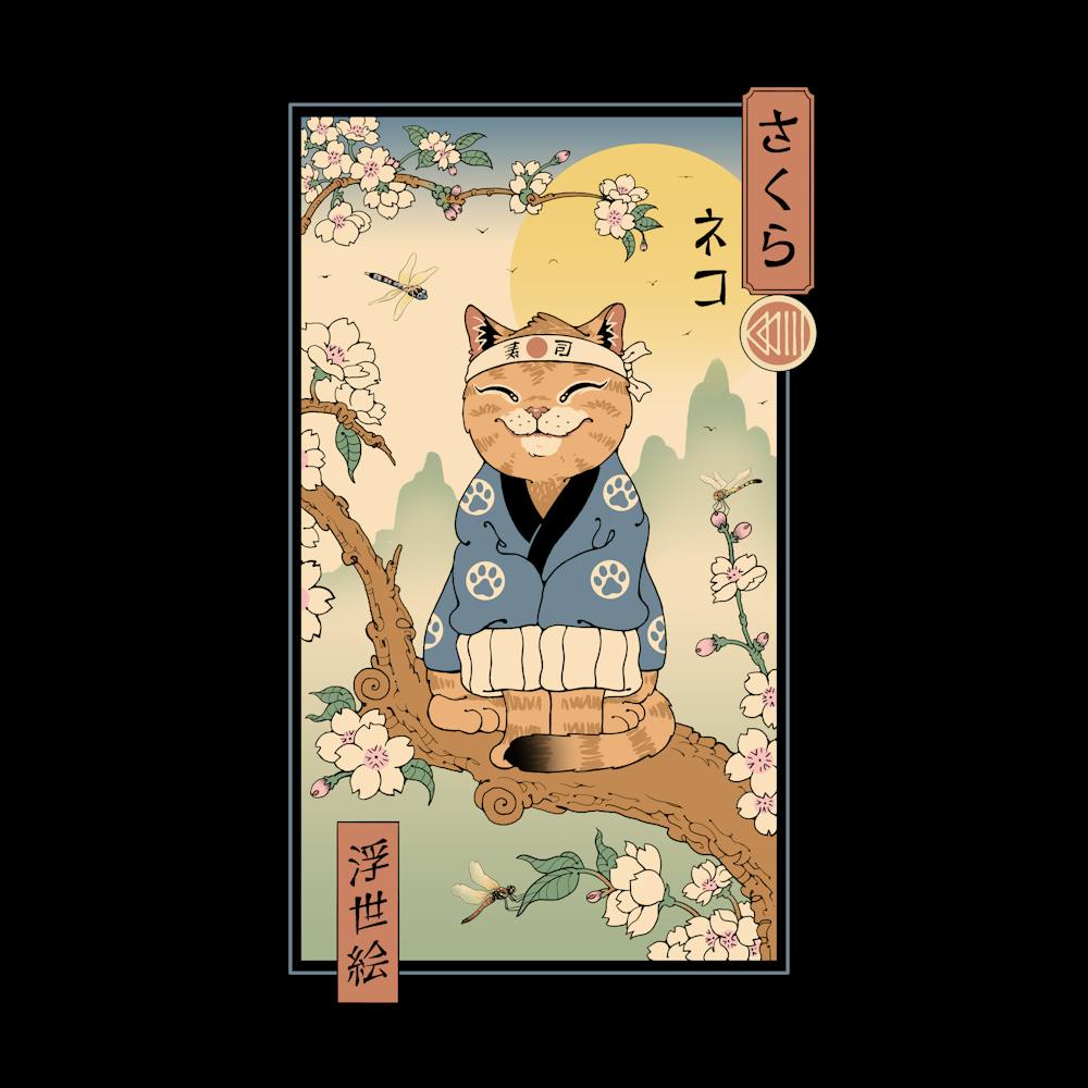 Meowster in Sakura Branch