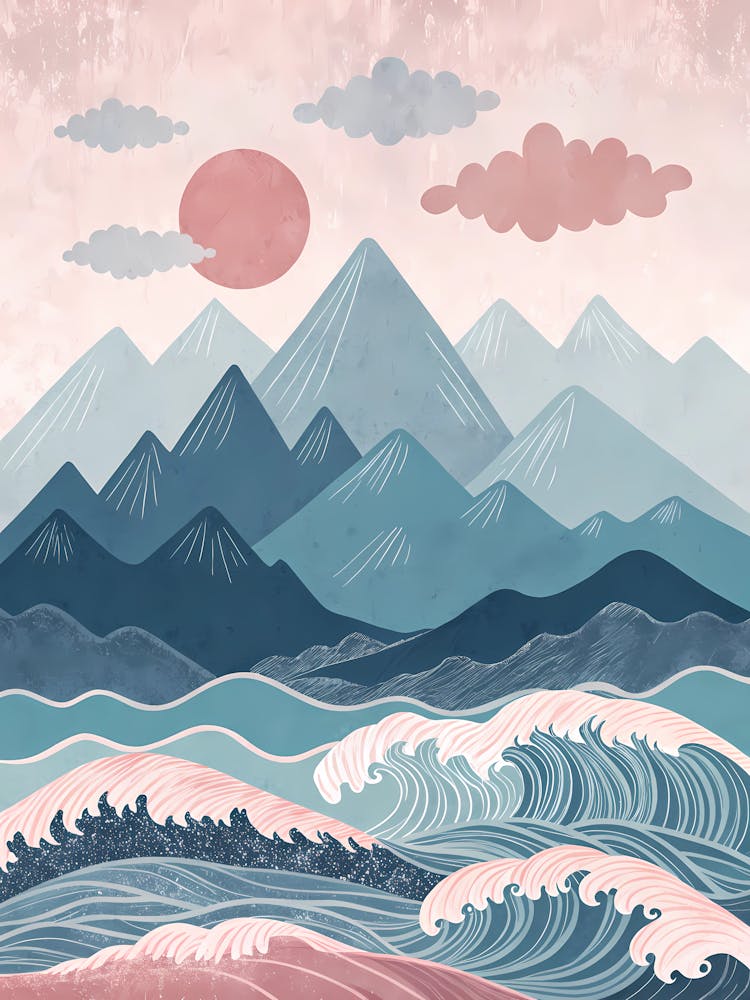 Watercolor Seascape 1