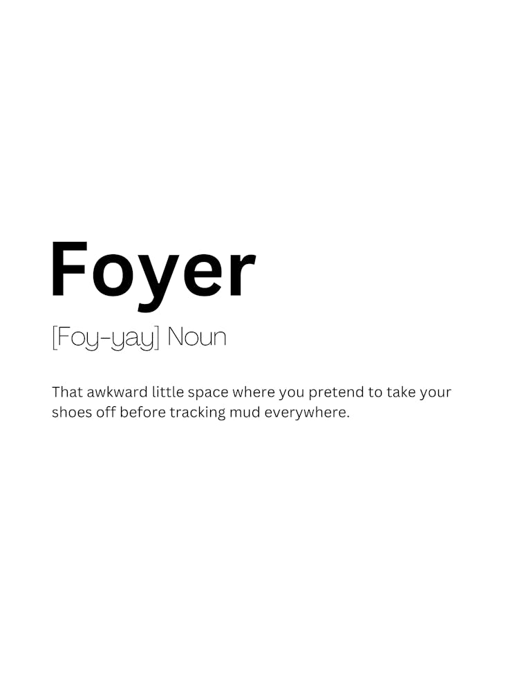 Foyer Definition Meaning 1