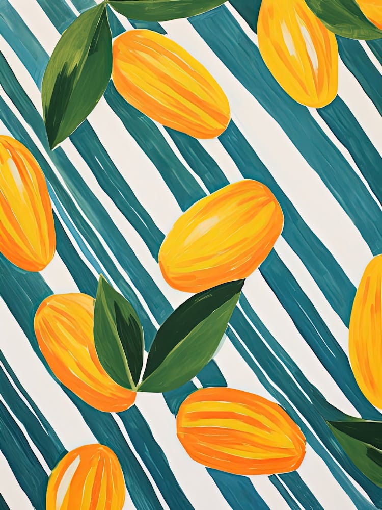 Mango Fruit Summer Illustration 3