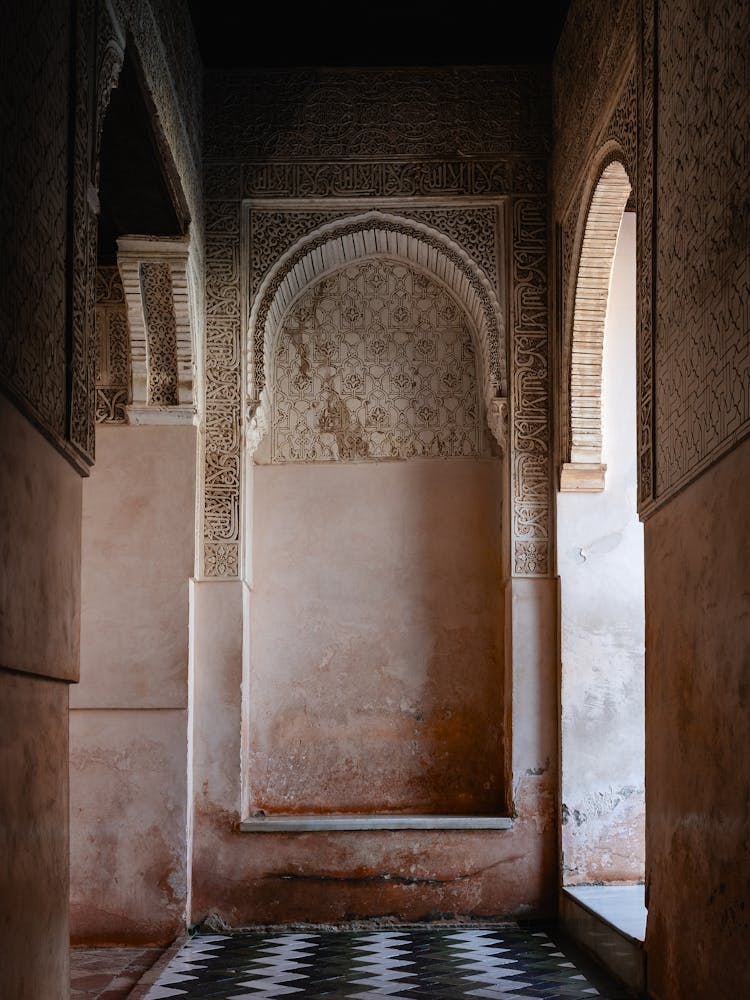 Alhambra light, Granada, Spain