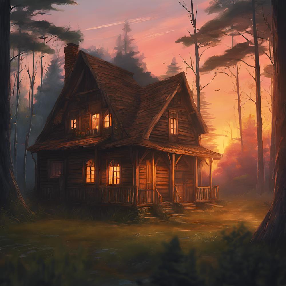 House In The Woods 1