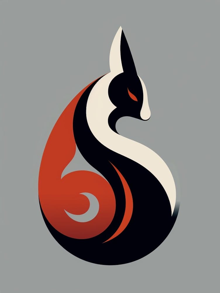 Fox Minimalist Abstract 7