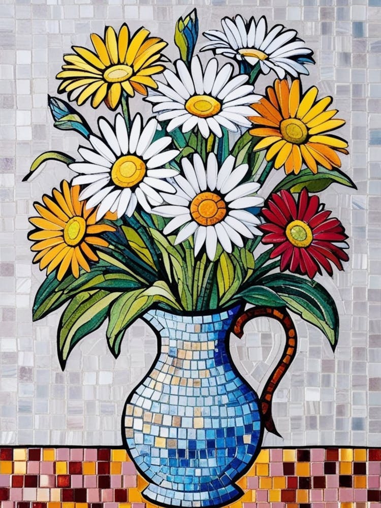 Daisies In A Vase 10