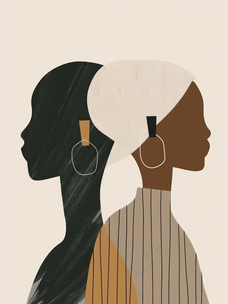 Portrait Of African Women