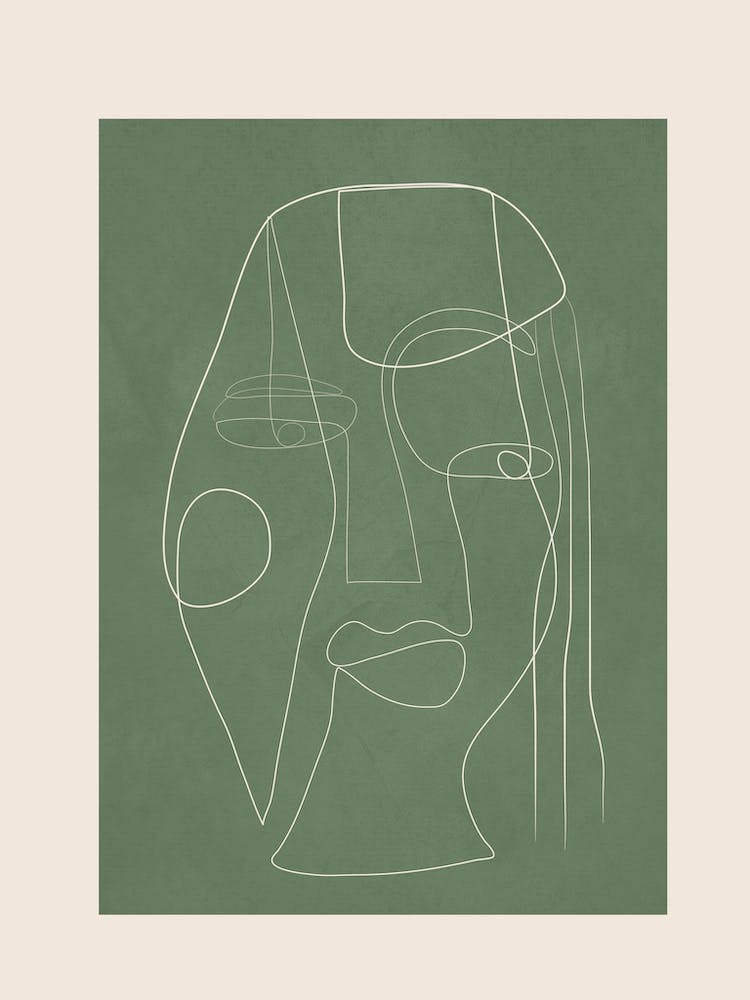 Minimalist Face Art 1