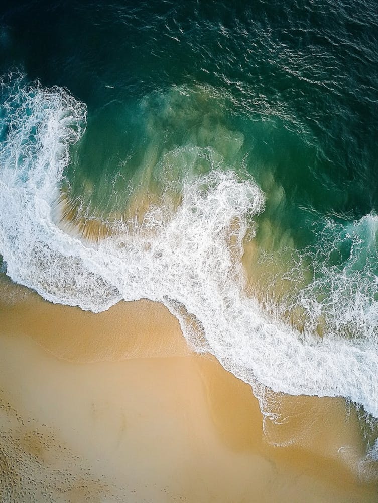 Aerial View Of A Beach 19