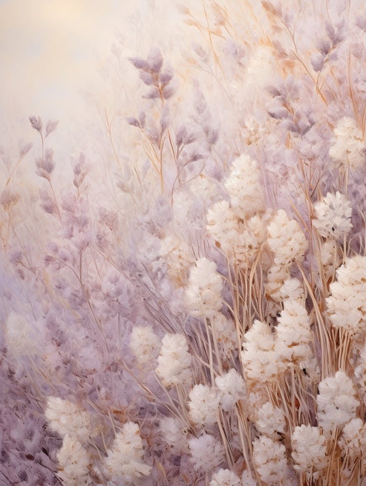 Boho Dried Flowers Lilac 2